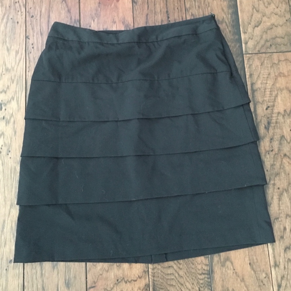 Women’s Layered Black Skirt
